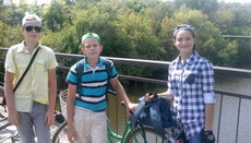 В Горлівській Єпархії УПЦ пройшов молодіжний велопробіг з храму в храм