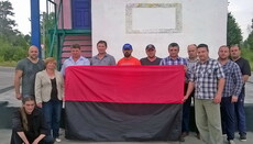 В Барановке закрасили образ Иисуса Христа за сепаратизм и принадлежность к