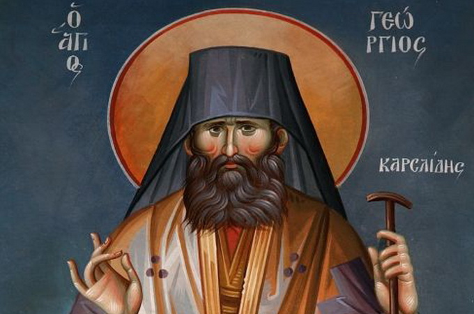 В праздник Успения Элладская Церковь передала Грузии частицу мощей святого Георгия (Карслидиса)