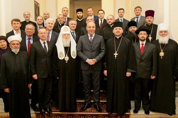 Спикер ВР взялся за организацию встречи Совета Церквей с Патриархом Варфоломеем