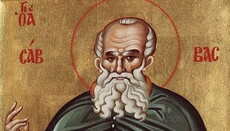 18 грудня – пам'ять преподобного Сави Освяченого.