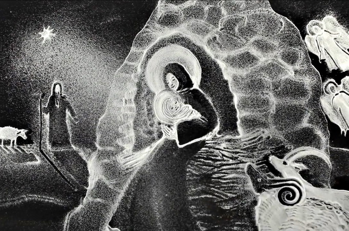 Сніжна анімація від Ксенії Симонової: Різдвяна зустріч з чудом (ВІДЕО)