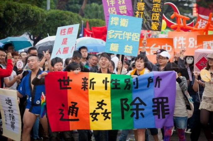Християни Тайваню протестують проти легалізації одностатевих шлюбів