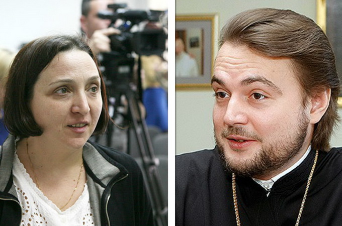 Ярослава Міщенко веде сторінку митрополита Олександра (Драбинка) у Фейсбуці?