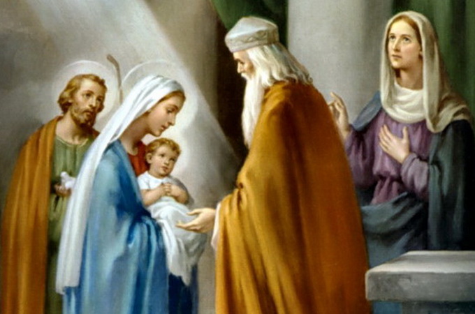 16 февраля – память праведного Симеона Богоприимца