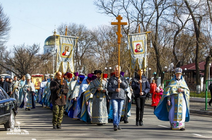 В Ізмаїлі пройшов Хресний хід до південного форпосту Православ'я