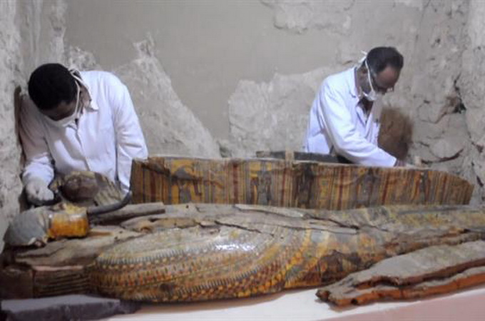 Археологи распечатали 3500-летнюю гробницу в Долине царей