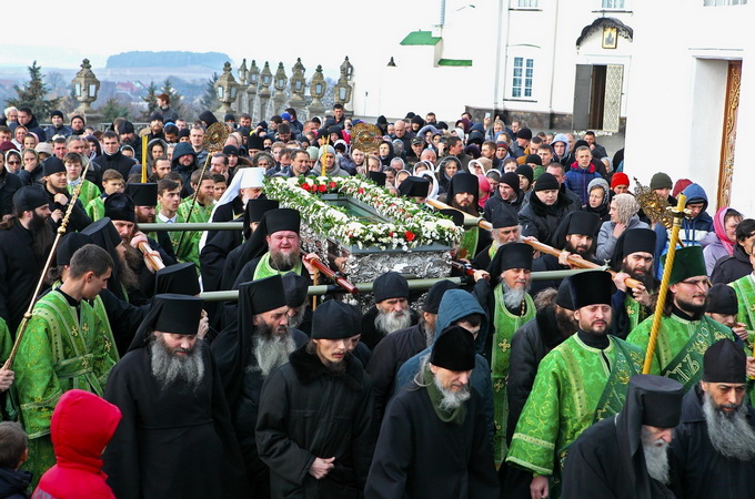 В Почаевской Лавре состоятся торжества в честь преподобного Иова