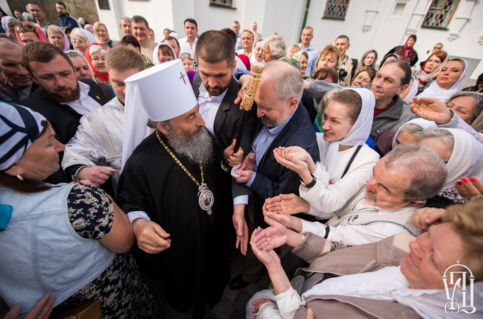 Предстоятель УПЦ: Благодать Божия дается тому, кто стремится стать лучше (ВИДЕО)