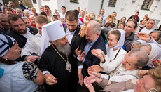 Предстоятель УПЦ: Благодать Божа дається тому, хто прагне стати краще (ВІДЕО)