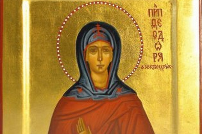 9 червня Церква вшановує святих мучеників Феодору діву і воїна Дидима