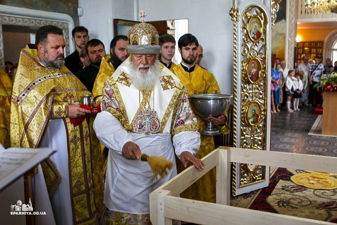 Митрополит Агафангел звершив освячення храму у селі Козацьке (ФОТО, ВІДЕО)