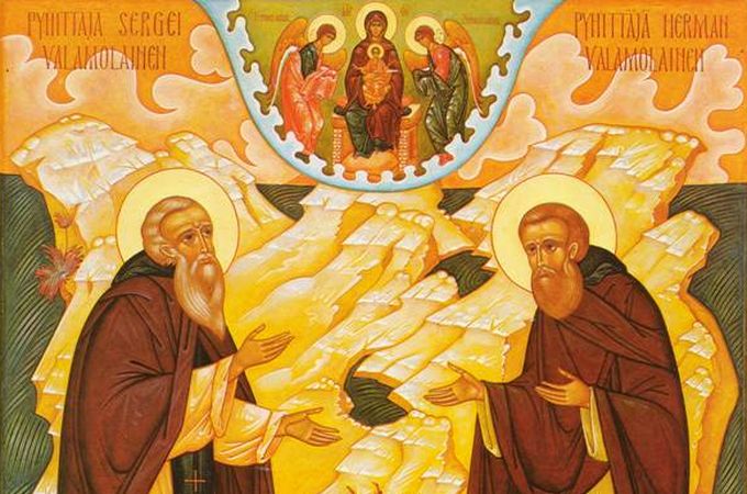 11 липня – день пам'яті преподобних Сергія і Германа, Валаамських чудотворців