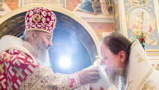 Предстоятель УПЦ привітав митрополита Чернівецького Мелетія з 55-річчям