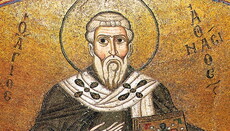 Велика Лавра святкує пам'ять Афанасія Афонського