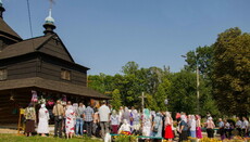 Єпископ Івано-Франківський Тихон молитовно підтримав вірян Коломиї (ВІДЕО)