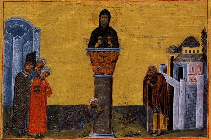 14 вересня – пам'ять преподобного Симеона Стовпника