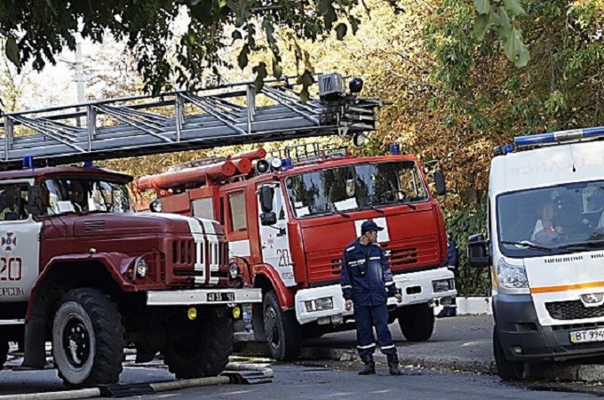 Херсонская епархия собирает средства пострадавшим от пожара в городе