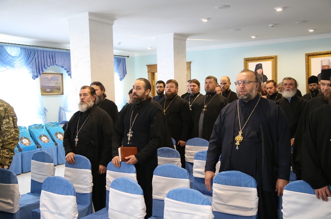 Военное духовенство УПЦ съехалось на ежегодные сборы в Изюме 