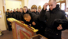 Башмачок святителя Спиридона Тримифунтского привезли в Петербург