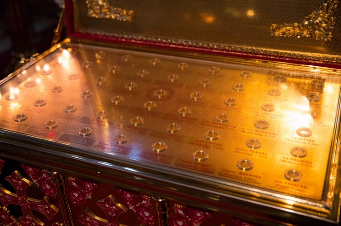 В Ригу прибыли мощи 54 православных святых