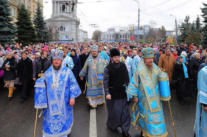 Харківська єпархія УПЦ вшанувала своїх небесних покровителів (ФОТО)