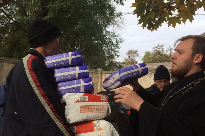 Одесская епархия оказала гуманитарную помощь психиатрической больнице