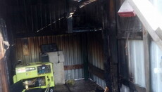 У столичному Святошині підпалили приміщення храму УПЦ