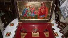 В Кропивницкий привезли ковчег с Дарами волхвов, освященный на Святой Горе