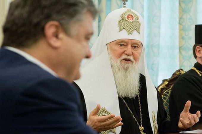 Владу проінформував про переговори з РПЦ Філарет, – речник УПЦ КП