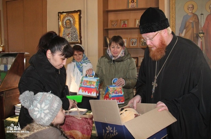 Одеська єпархія УПЦ надала за рік матеріальної допомоги на 3 млн гривень (ВІДЕО)