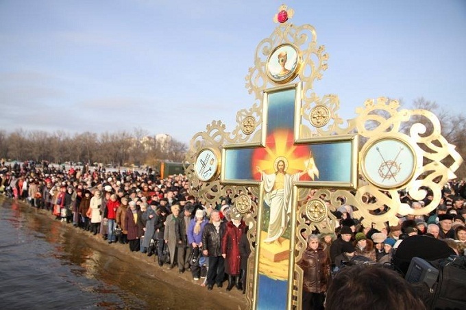 В Запорізькій єпархії УПЦ на Водохреща анонсували «Запорізький Йордан»