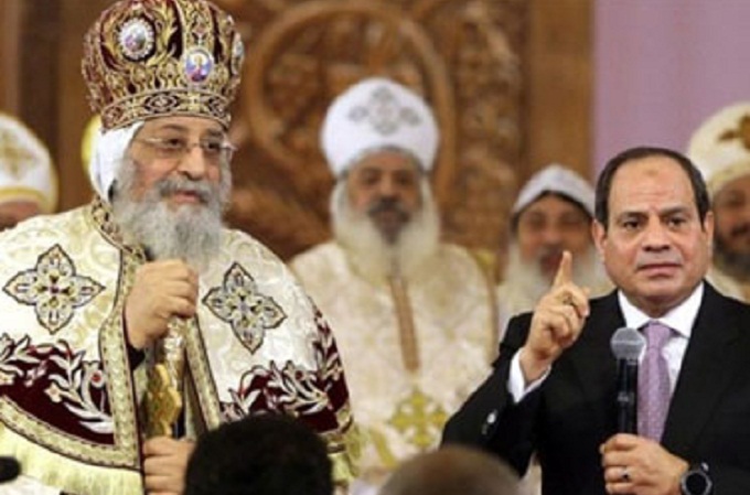 Президент Египта на Рождество посетил коптский храм и призвал к миру