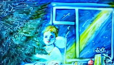 Ксения Симонова сняла Рождественскую песочную анимацию (ВИДЕО)