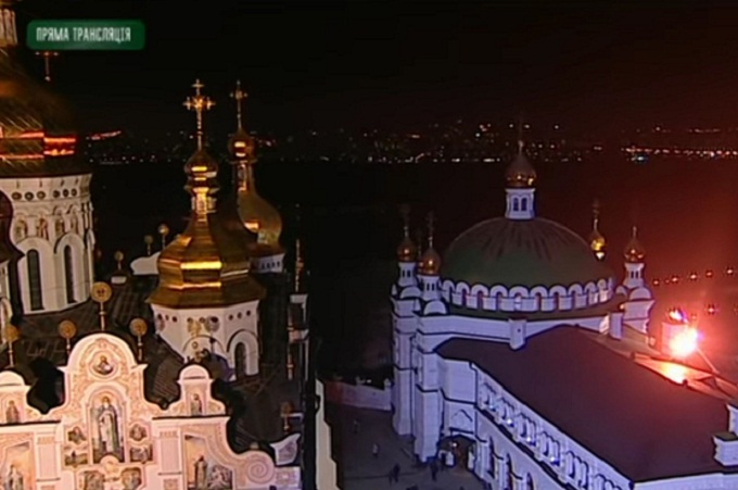 Рождественское богослужение в Лавре посмотрели более 6 млн человек (ВИДЕО)