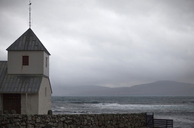 В самой древней церкви на Фарерах совершили православное богослужение