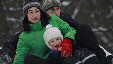 Православная молодежь устроила на Хортице покатушки на санях