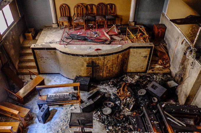 У Єгипті мусульмани, які громили церкву коптів, отримали рік умовно