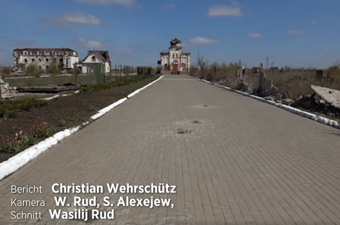 Тележурналист из Австрии снял сюжет о жизни верующих УПЦ в зоне конфликта