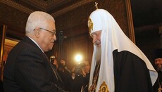 Глава Палестины и Патриарх Кирилл обсудили судьбу христиан в Азии