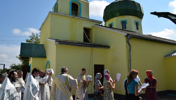 Освящение храма в честь свт. Митрофана Воронежского