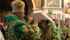 Предстоятель возвел архиепископа Мукачевского Феодора в сан митрополита