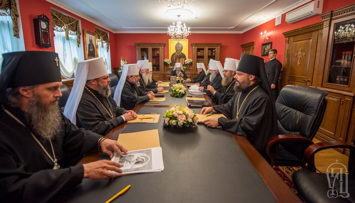 Заседание Священного Синода УПЦ