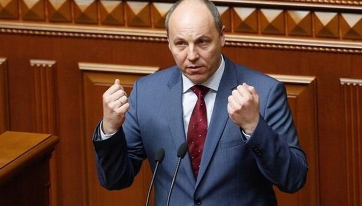 Спикер Верховной Рады Андрей Парубий