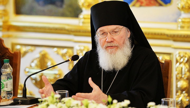 The Abbot of the Valaam Savior Transfiguration Monastery, Bishop Pankratiy (Zherdev) of Trinity
