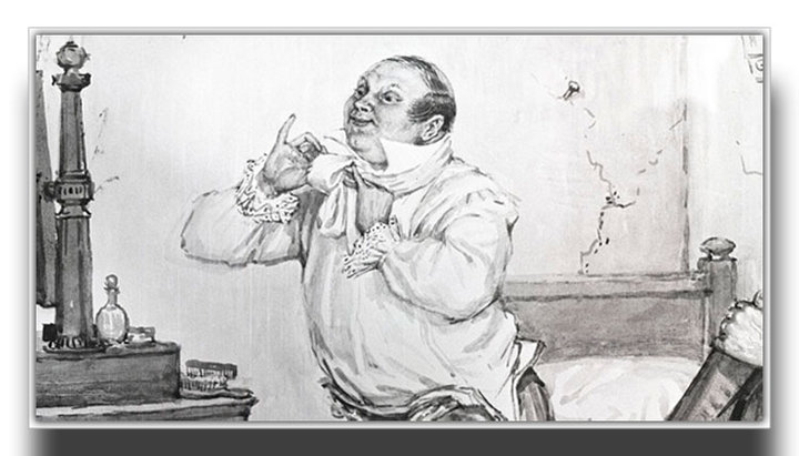 Чичиков Павел Иванович, персонаж поэмы Н.В.Гоголя «Мёртвые души».