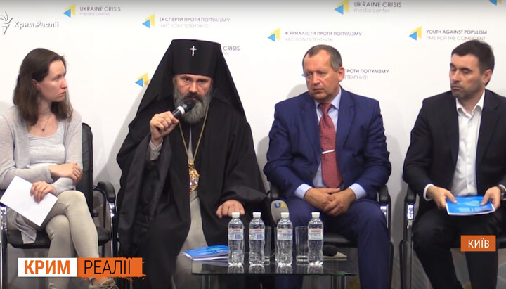 «Архиепископ» Климент в эфире программы «Крым. Реалии»
