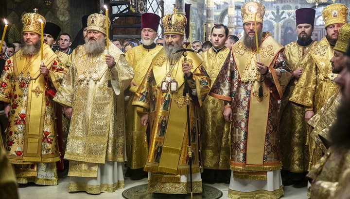 Богослужения Торжества Православия в киевской Лавре