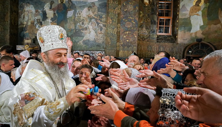 Пасхальное богослужение УПЦ