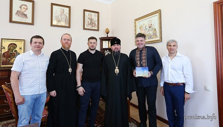 Епіфаній зустрівся з керівниками українських націоналістичних сил. Фото: pomisna.info